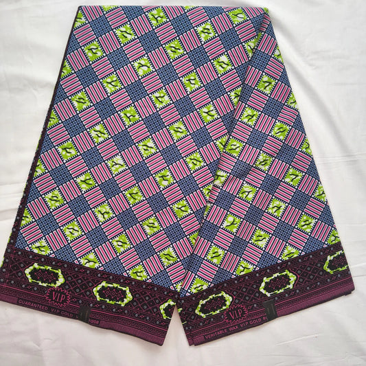 PREMIUM REINVENTED CLASSIC AFRICAN WAX FABRIC- 1.5 METERs