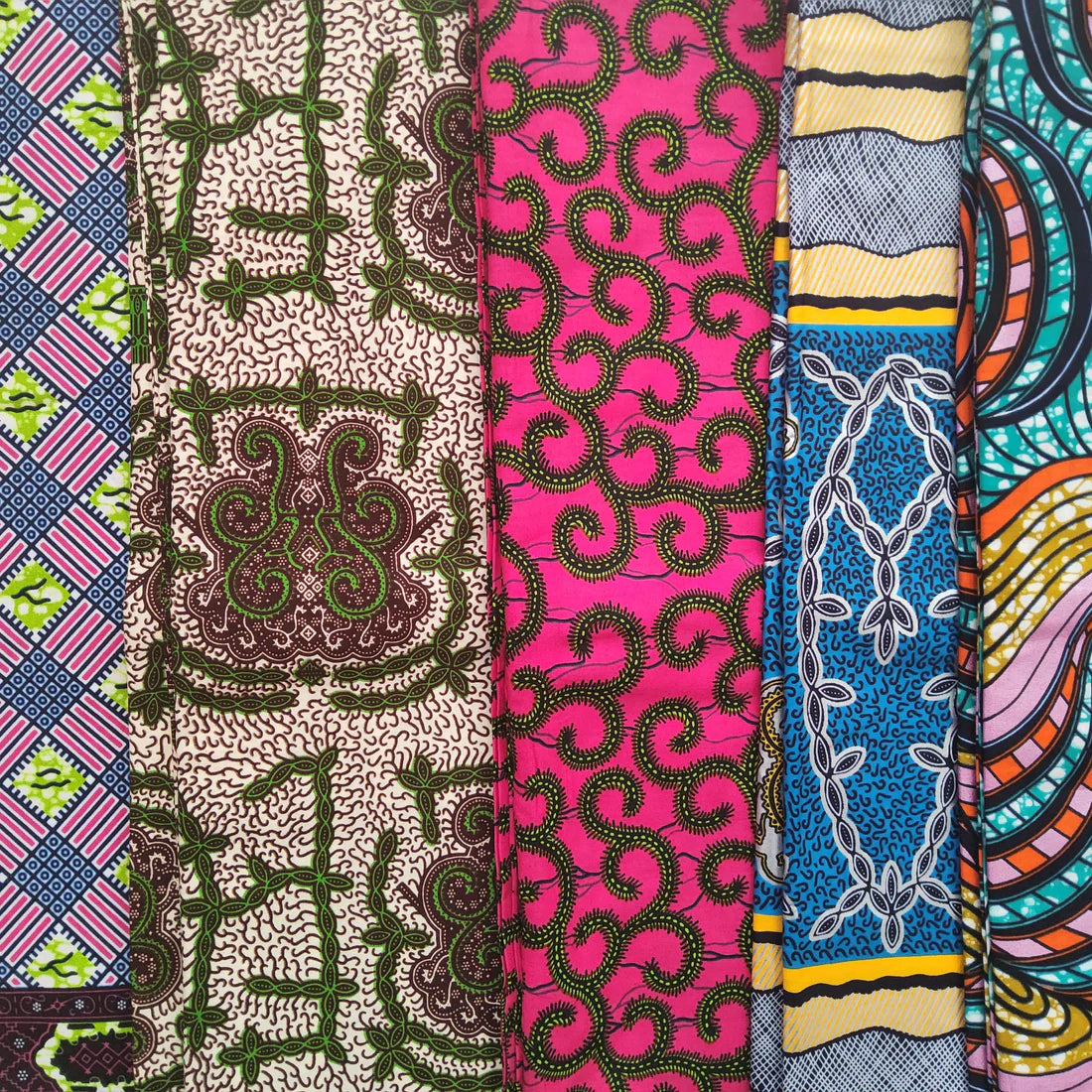 PREMIUM REINVENTED CLASSIC AFRICAN WAX FABRIC- 1.5 METERs