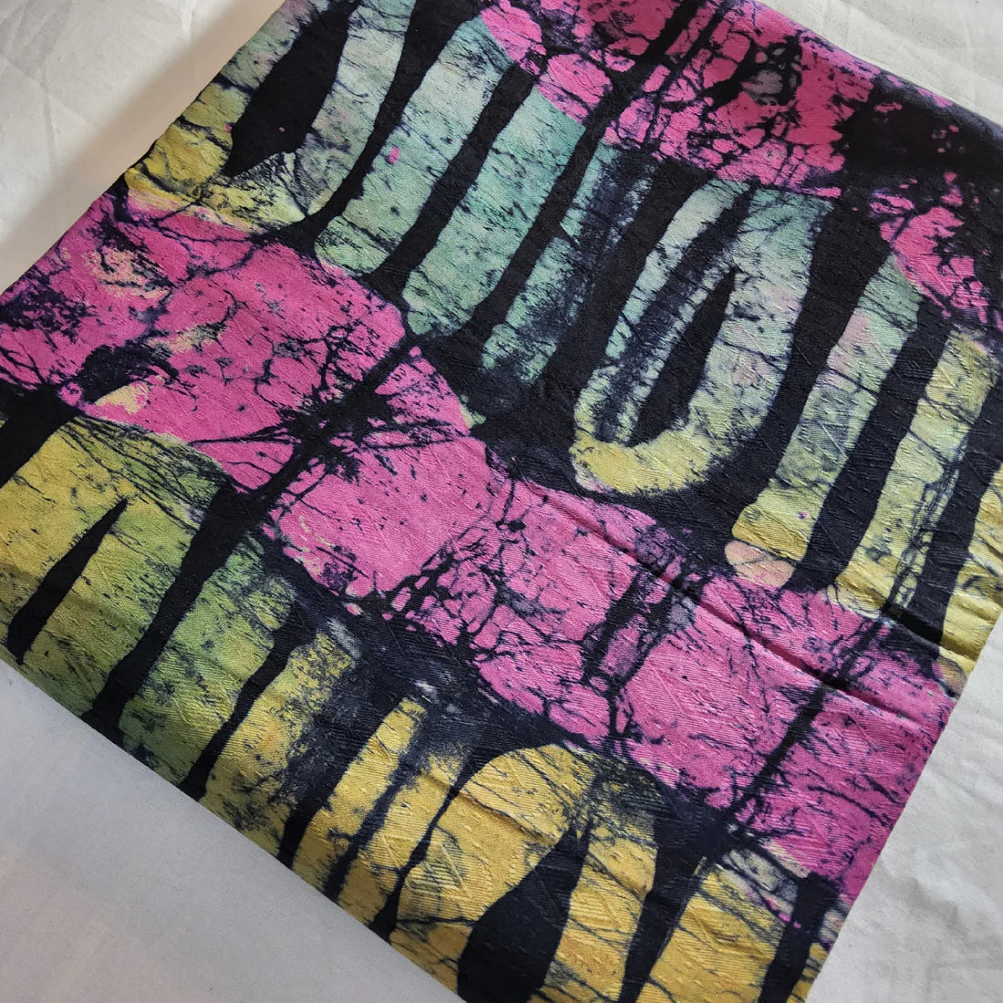 ADIRE - CLASSIC WEST AFRICAN PATTERN HAND PRINT FABRIC 100% COTTON BROCADE- 4 METERS WHOLESALE BUNDLES