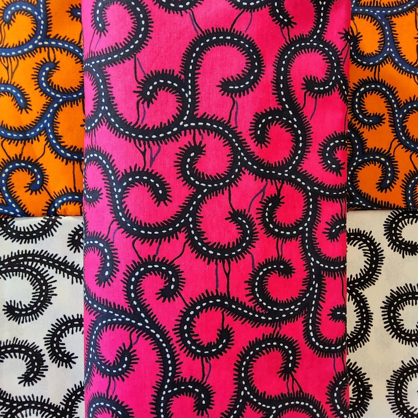 Premium Reinvented Classic African Wax Fabric - 100% Cotton Holland Print