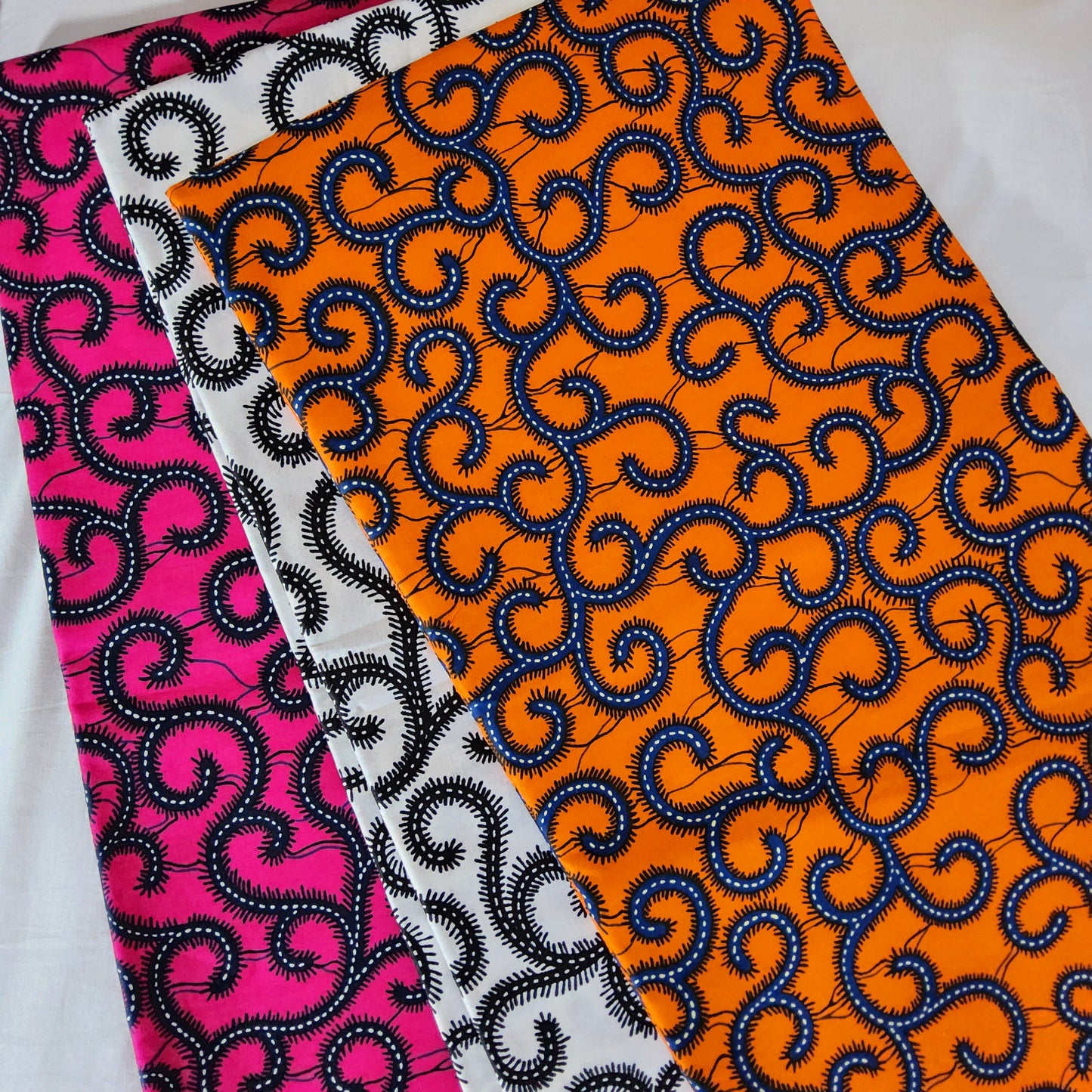 Premium Reinvented Classic African Wax Fabric - 100% Cotton Holland Print