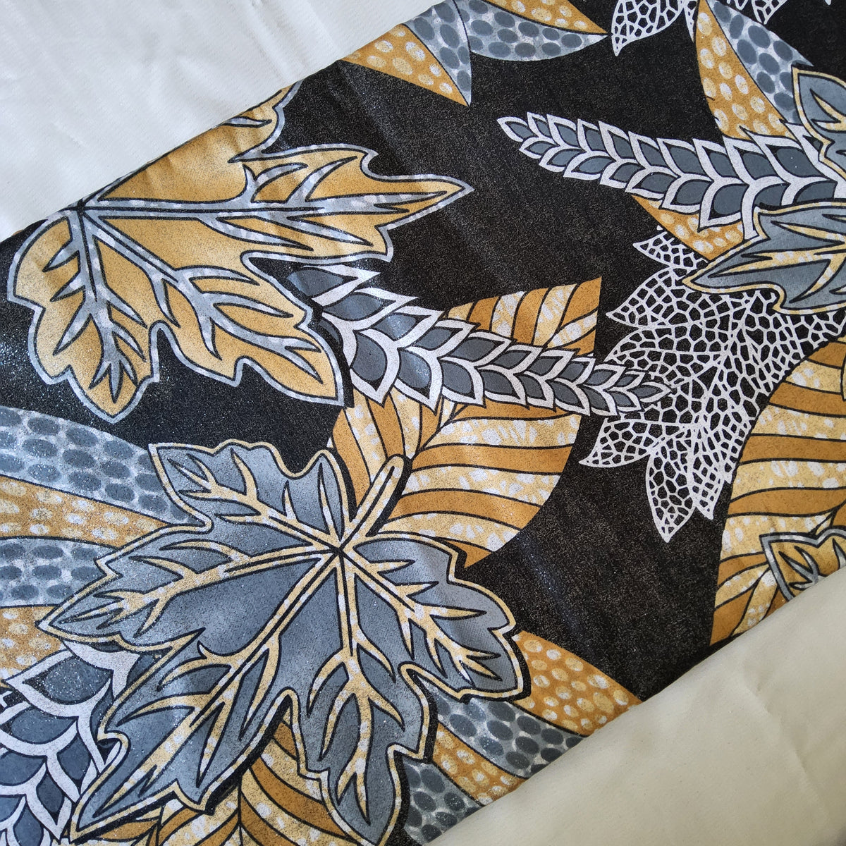 Premium Holland Print 100% Cotton Embellished African Wax Fabric 6 Yards