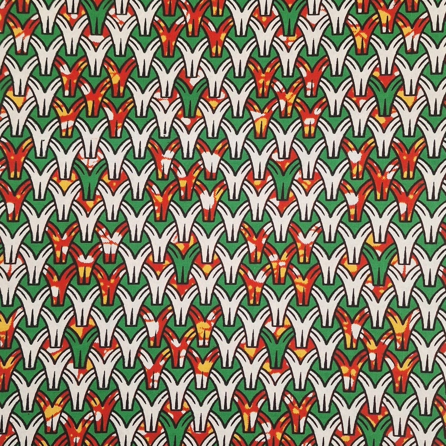 Premium Reinvented Classic African Wax Fabric - 100% Cotton Holland Print 6 Yards