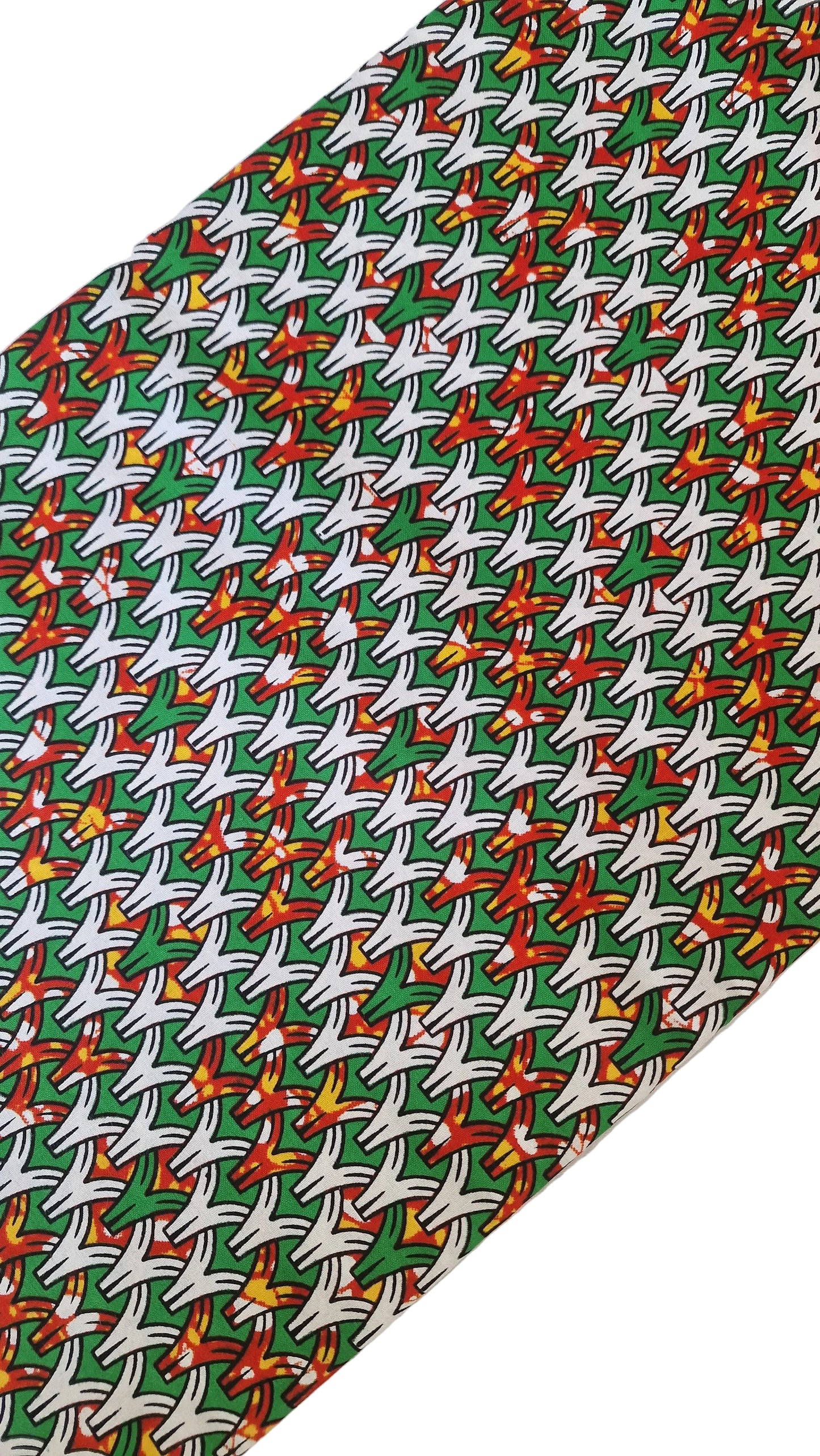 Premium Reinvented Classic African Wax Fabric - 100% Cotton Holland Print 6 Yards
