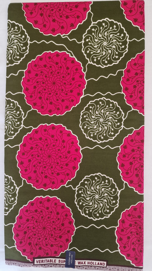 Premium Reinvented Classic African Wax Fabric - 100% Cotton Holland Print