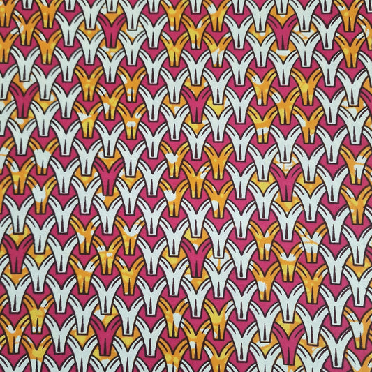 Premium Reinvented Classic African Wax Fabric - 100% Cotton Holland Print 6 Yards Bundle