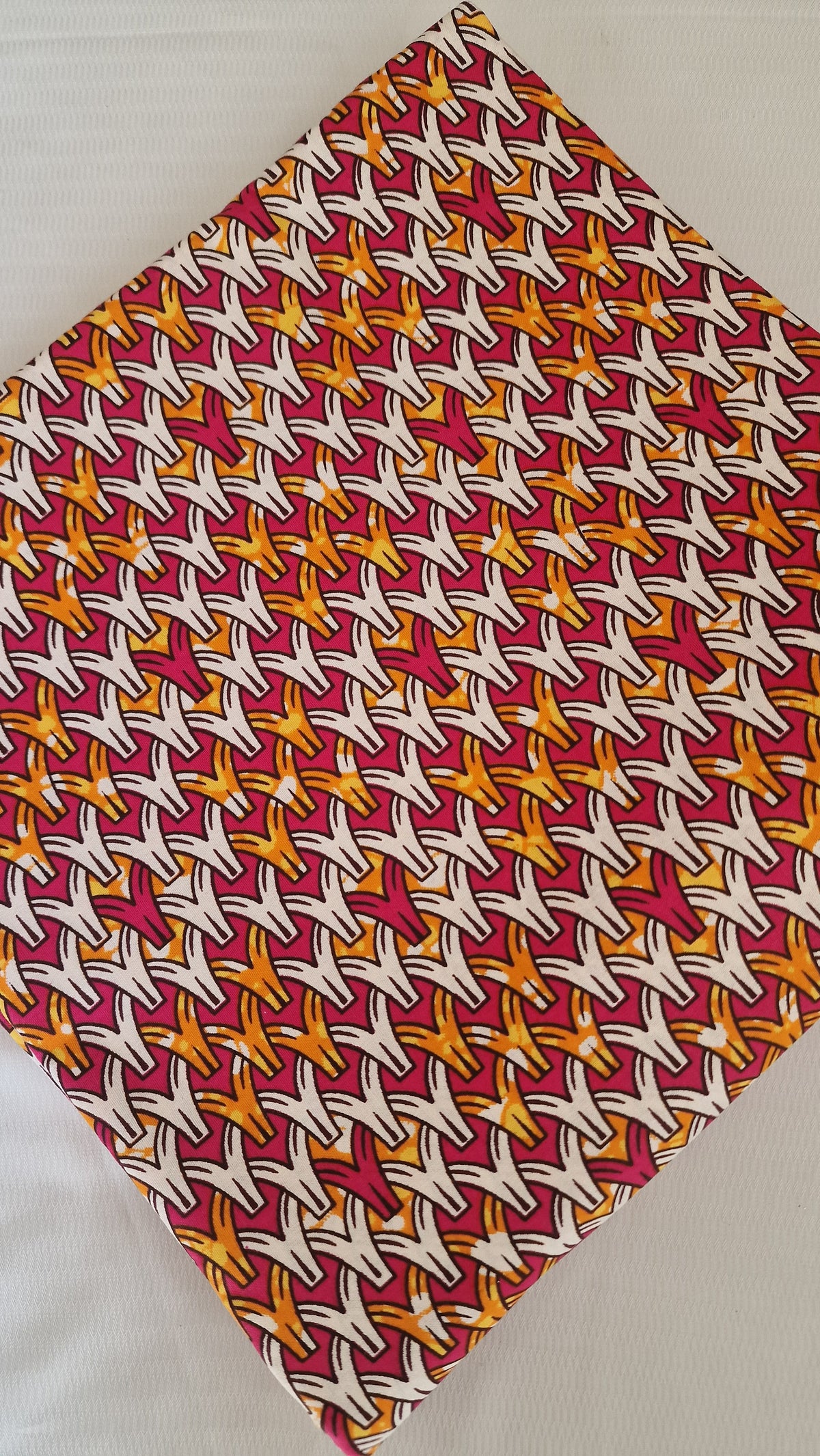 Premium Reinvented Classic African Wax Fabric - 100% Cotton Holland Print 6 Yards Bundle