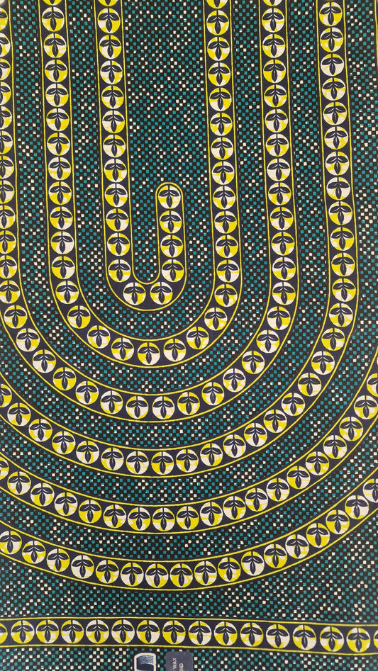 Premium Reinvented Classic African Wax Fabric - 100% Cotton Holland Print