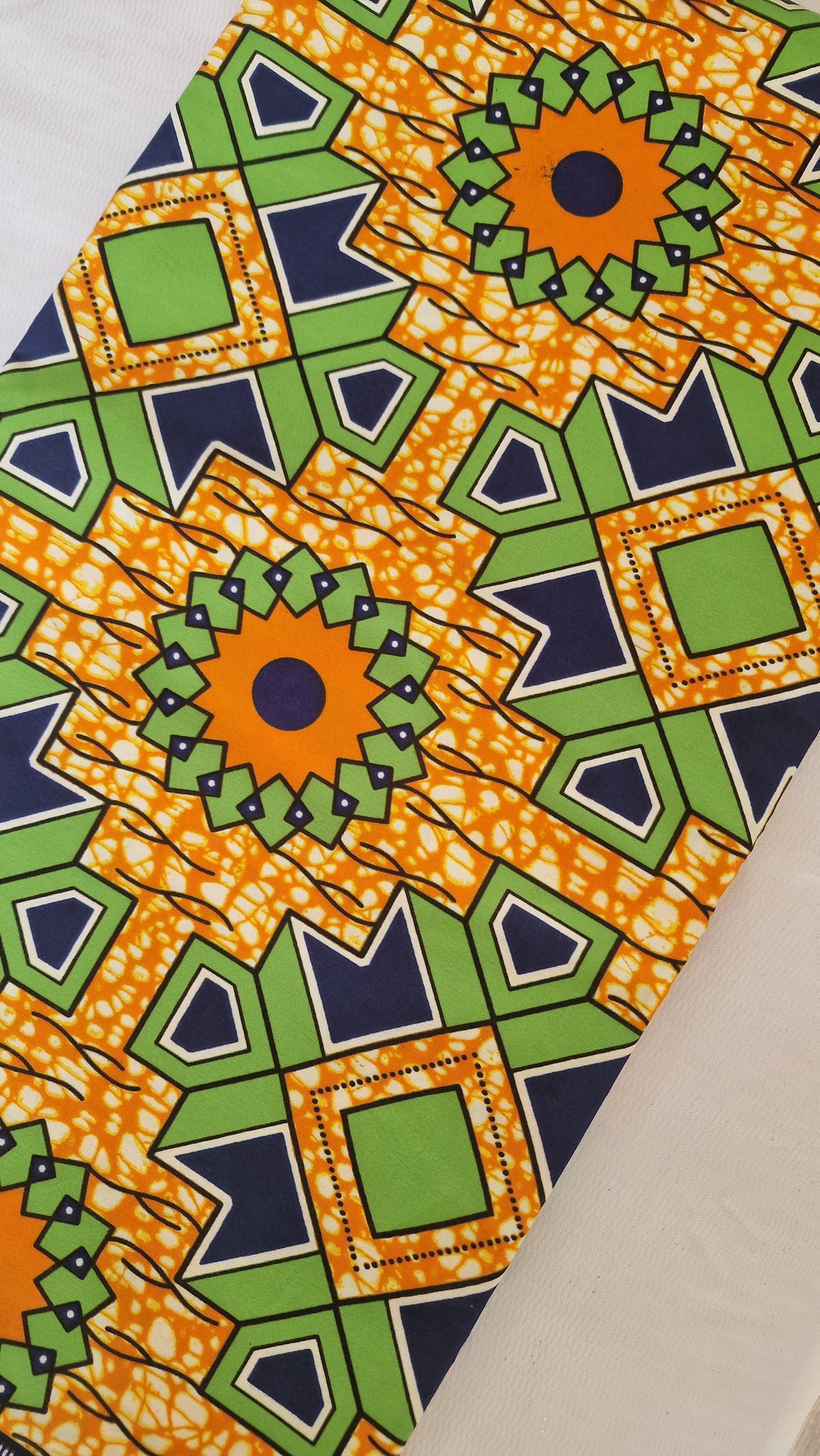 Premium Reinvented Classic African Wax Fabric - 100% Cotton Holland Print
