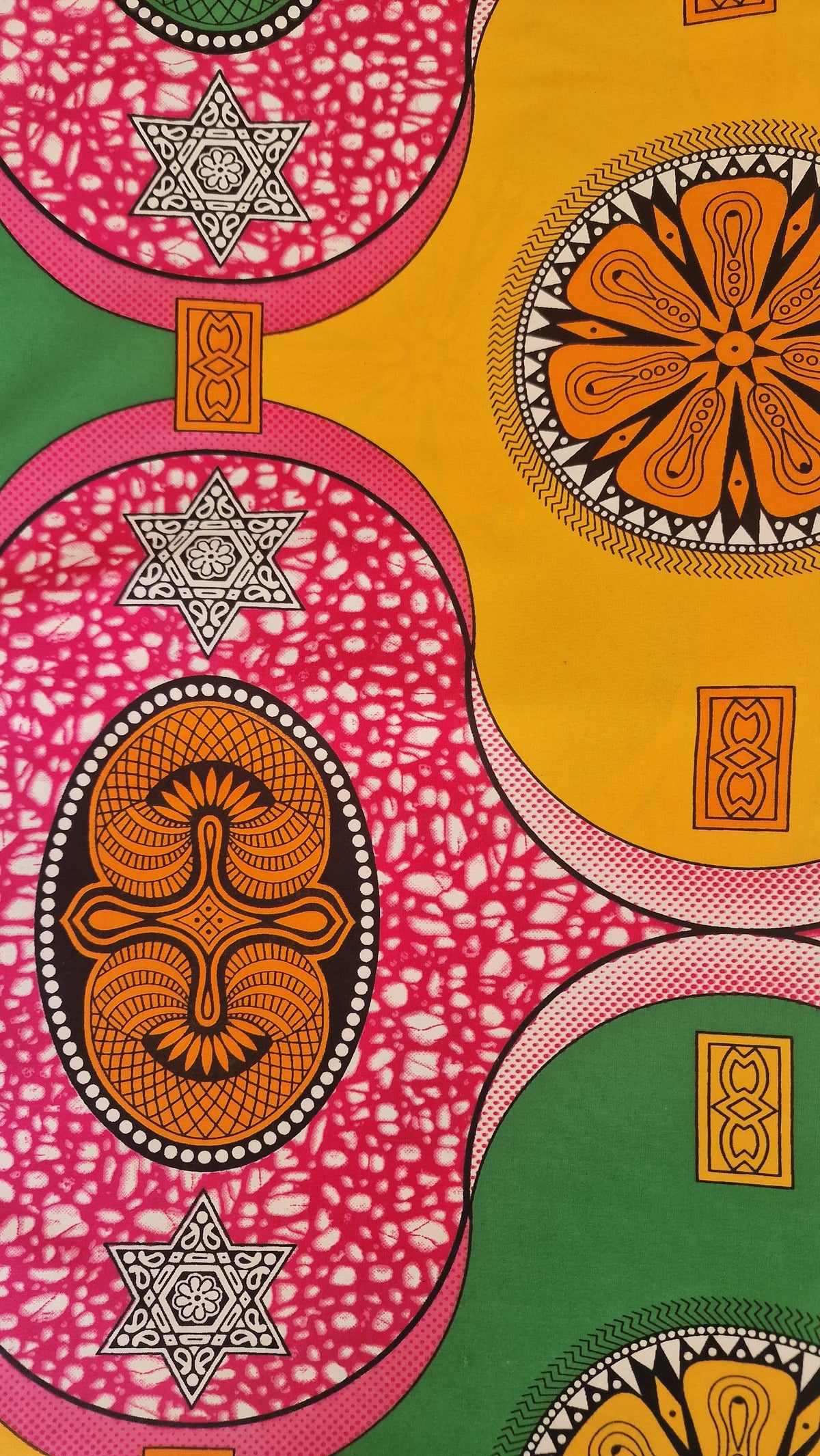Premium Reinvented Classic African Wax Fabric - 100% Cotton Holland Print