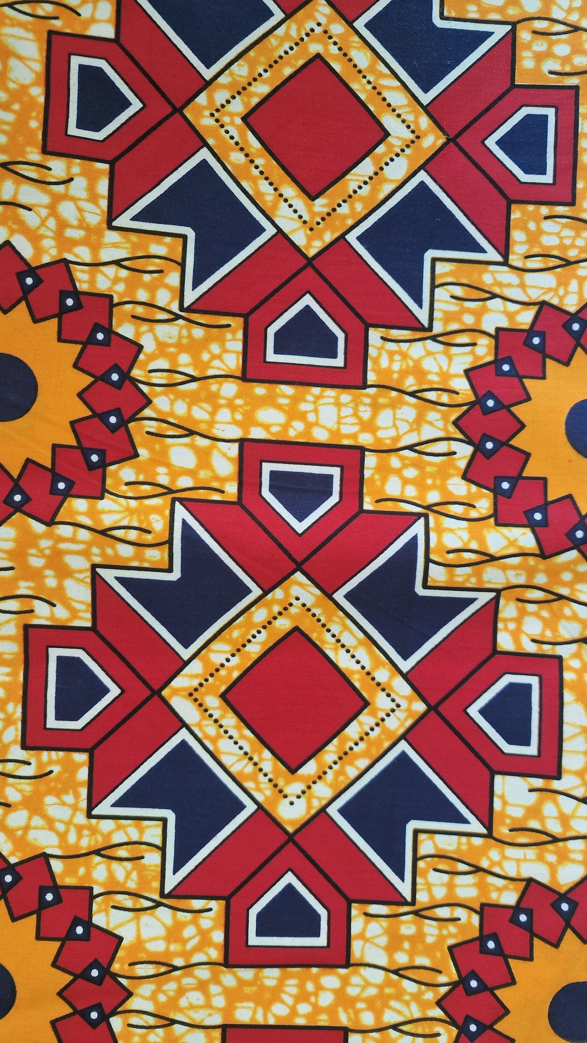 Premium Reinvented Classic African Wax Fabric - 100% Cotton Holland Print