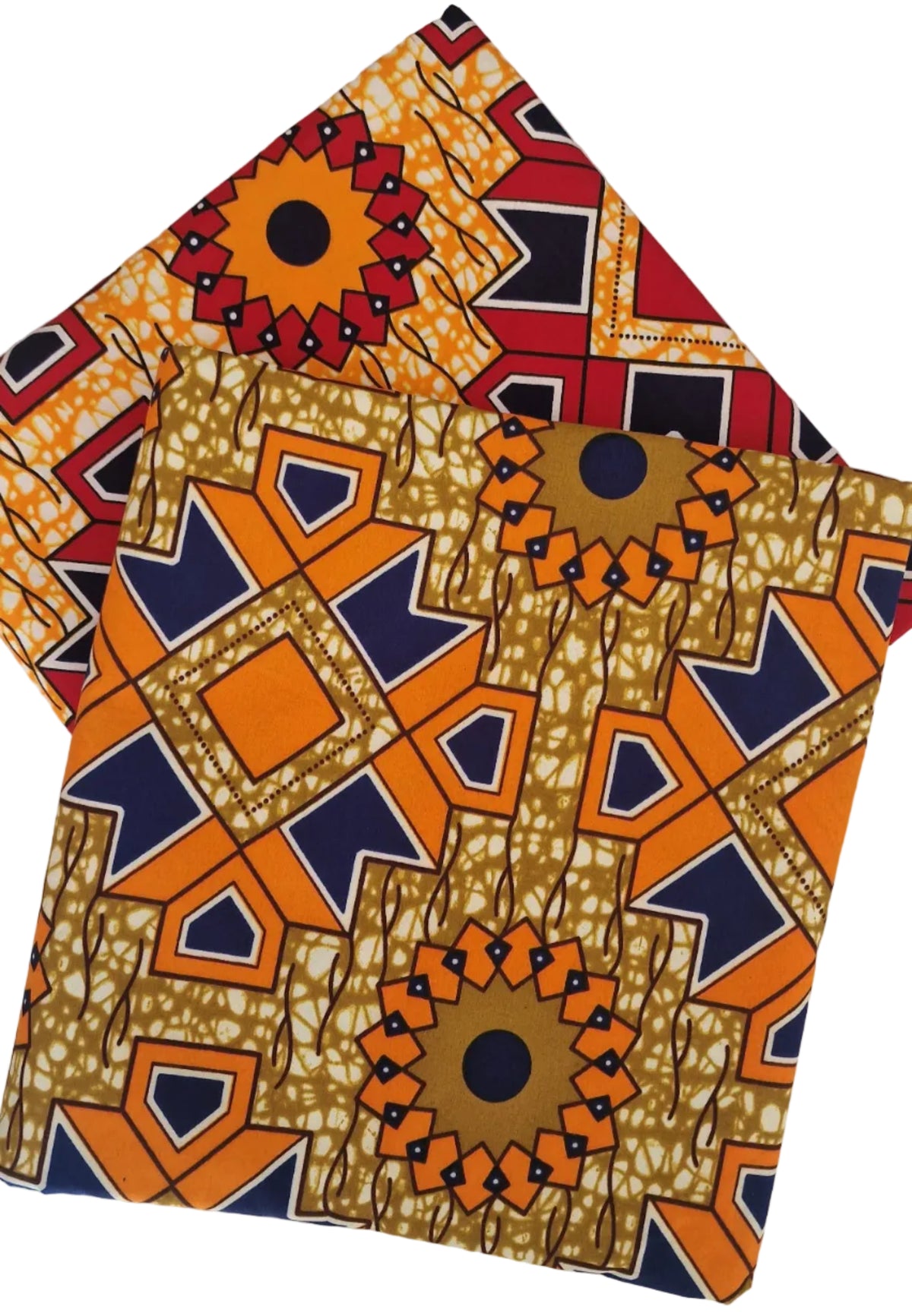 Premium Reinvented Classic African Wax Fabric - 100% Cotton Holland Print