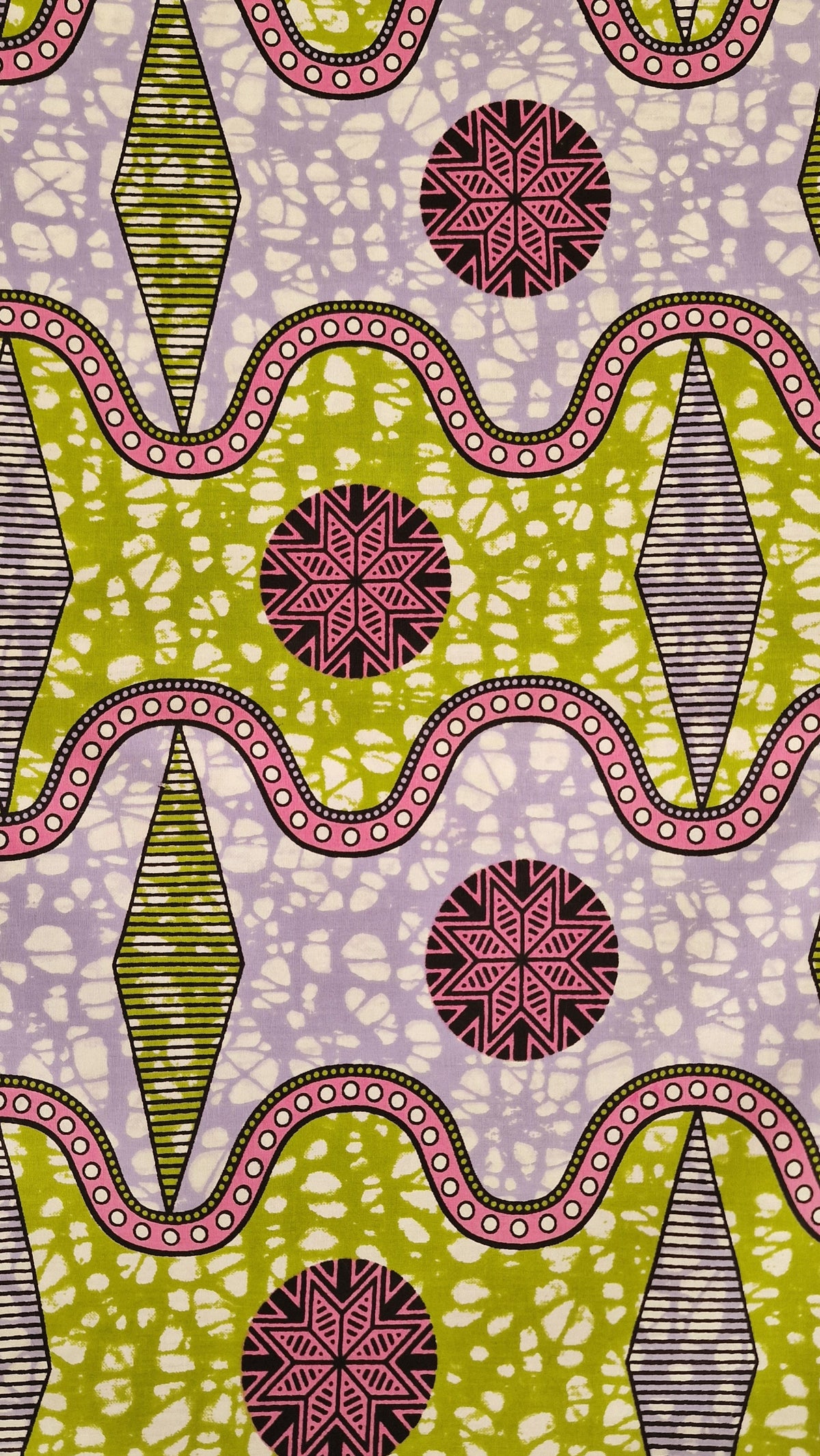 Premium Reinvented Classic African Wax Fabric - 100% Cotton Holland Print