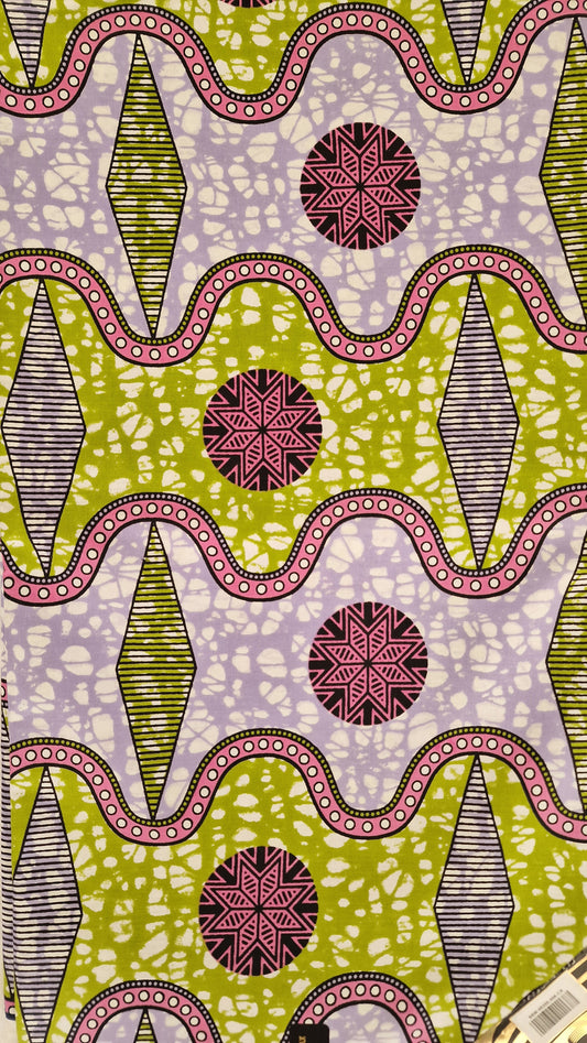 Premium Reinvented Classic African Wax Fabric - 100% Cotton Holland Print