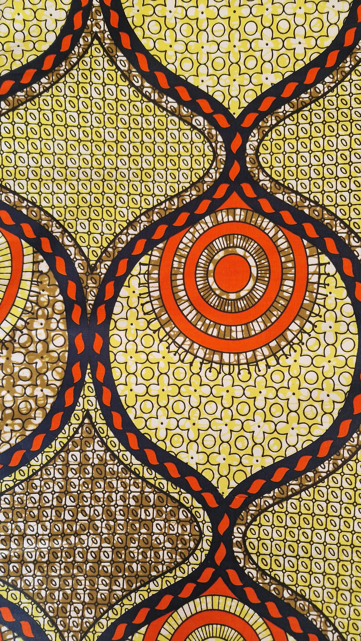 Premium Reinvented Classic African Wax Fabric - 100% Cotton Holland Print