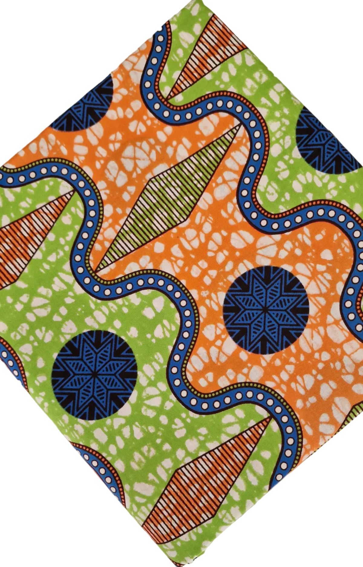 Premium Reinvented Classic African Wax Fabric - 100% Cotton Holland Print