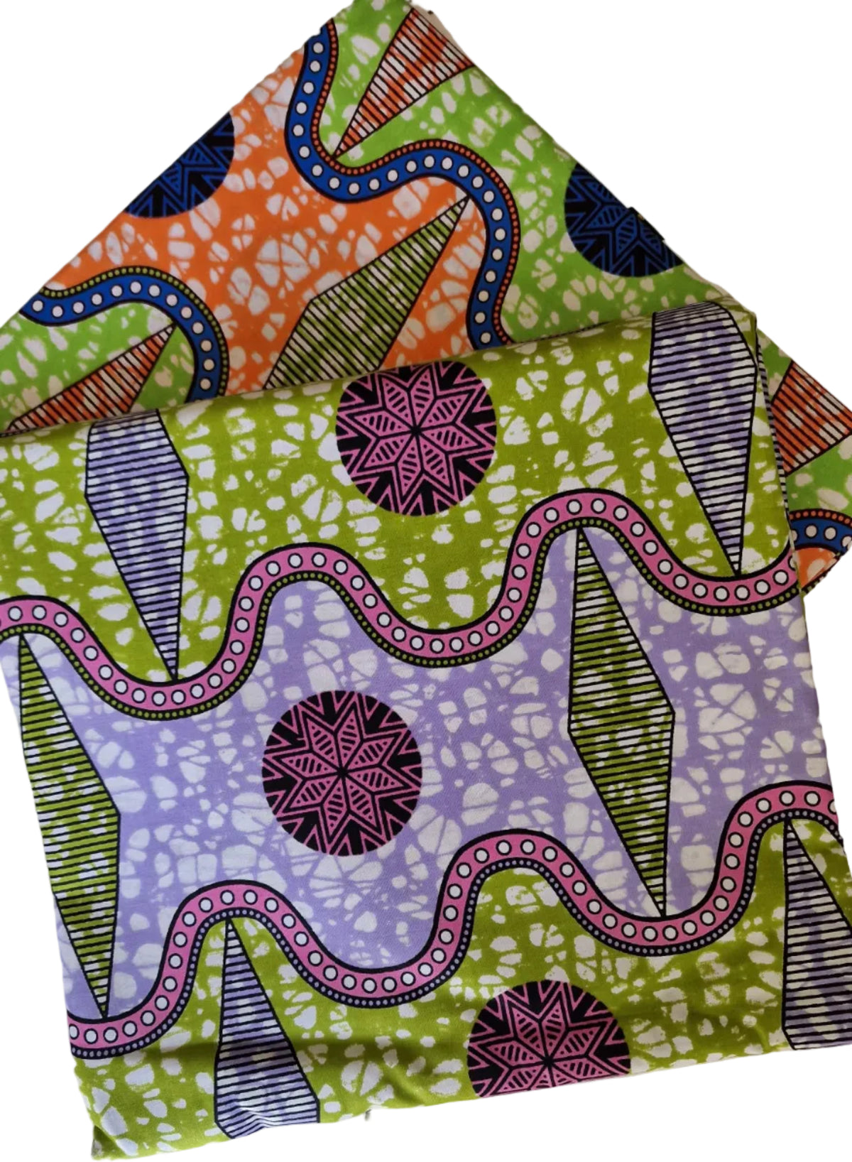 Premium Reinvented Classic African Wax Fabric - 100% Cotton Holland Print