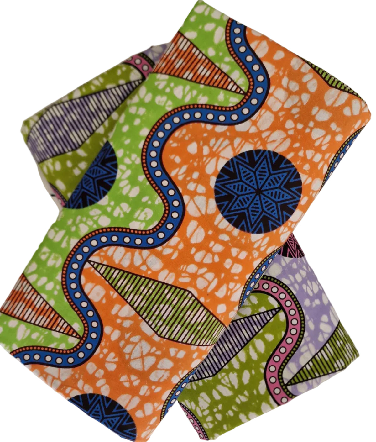 Premium Reinvented Classic African Wax Fabric - 100% Cotton Holland Print