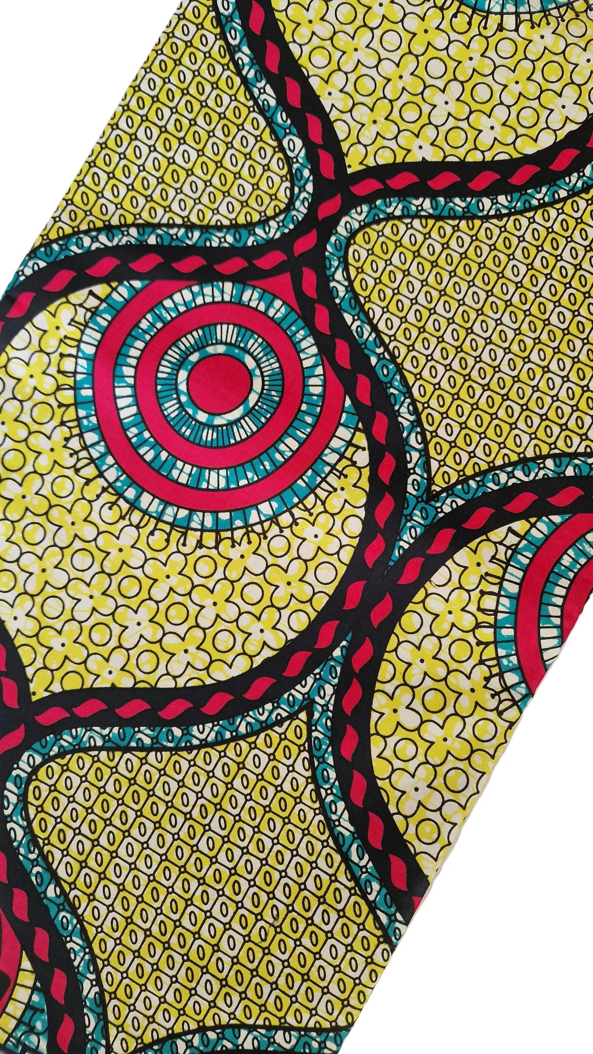 Premium Geometric Reinvented Classic African Wax Fabric - 100% Cotton Holland Print