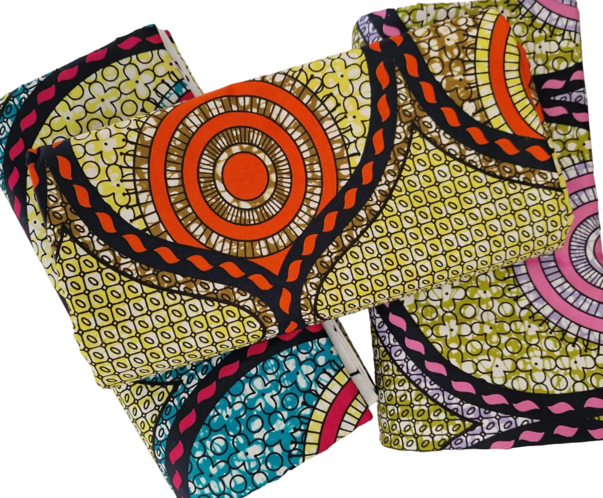 Premium Reinvented Classic African Wax Fabric - 100% Cotton Holland Print