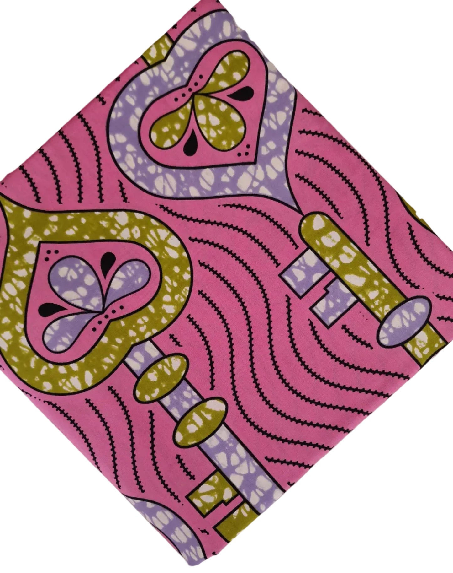 Premium African Print Superwax Fabric - 100% Cotton Holland Print